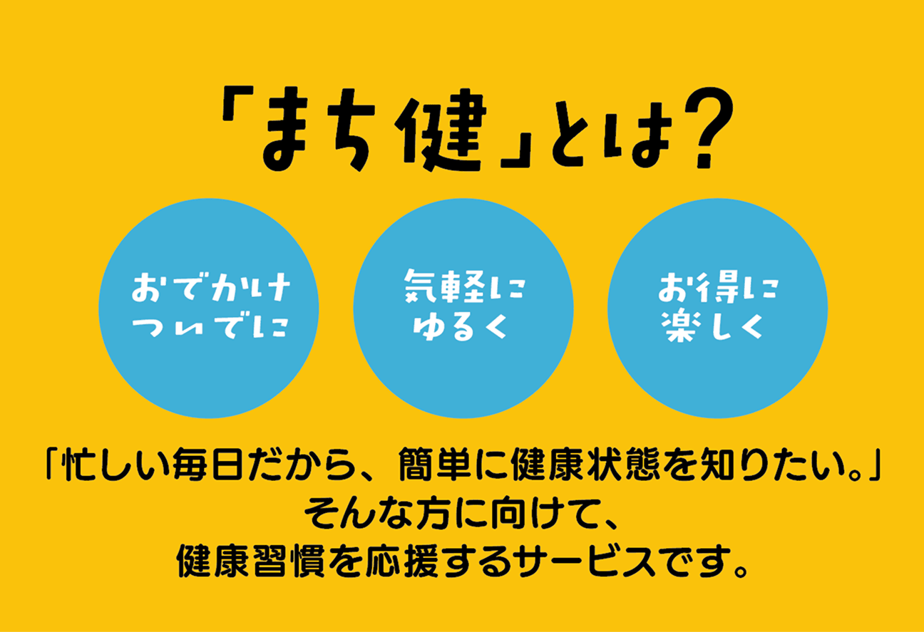 「まち健」とは？